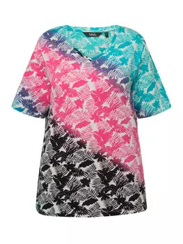 Футболка Ulla Popken, цвет hell pink