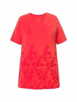 Футболка Ulla Popken, цвет hellrot