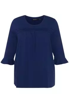 Футболка Ulla Popken, цвет jeansblau