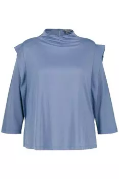Футболка Ulla Popken, цвет jeansblau