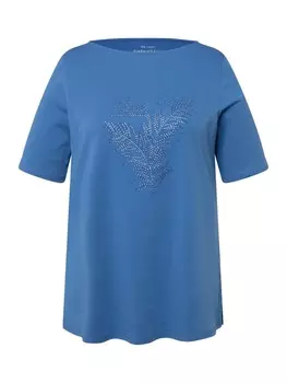 Футболка Ulla Popken, цвет jeansblau