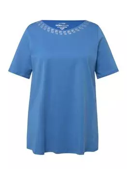Футболка Ulla Popken, цвет jeansblau