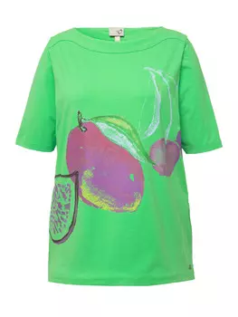 Футболка Ulla Popken, цвет kiwi