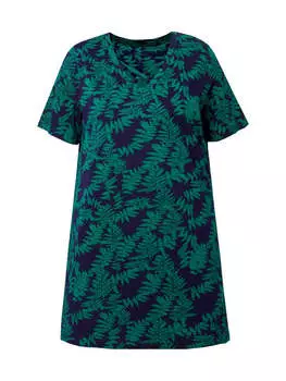 Футболка Ulla Popken, цвет kleeblatt