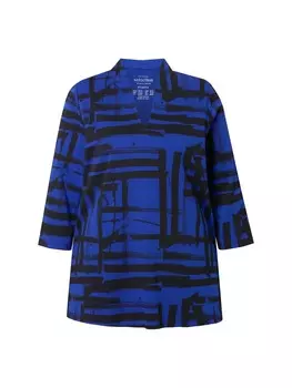 Футболка Ulla Popken, цвет kobaltblau