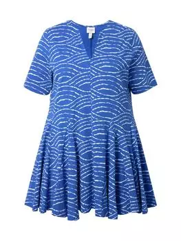 Футболка Ulla Popken, цвет kornblumenblau