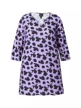 Футболка Ulla Popken, цвет lavendel