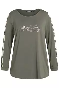 Футболка Ulla Popken, цвет lodengrn