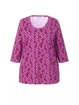 Футболка Ulla Popken, цвет lychee