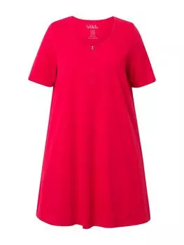 Футболка Ulla Popken, цвет lychee