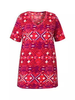 Футболка Ulla Popken, цвет lychee