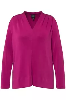 Футболка Ulla Popken, цвет magenta