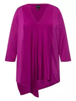 Футболка Ulla Popken, цвет magenta