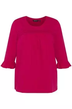 Футболка Ulla Popken, цвет magentapink