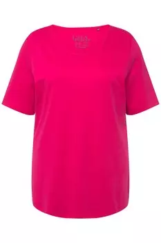 Футболка Ulla Popken, цвет magentapink