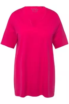 Футболка Ulla Popken, цвет magentapink
