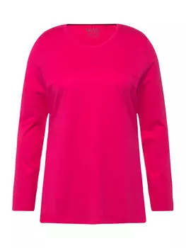 Футболка Ulla Popken, цвет magentapink