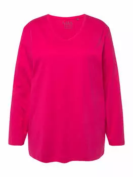 Футболка Ulla Popken, цвет magentapink