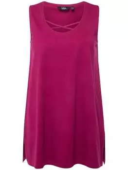 Футболка Ulla Popken, цвет magnolienrot