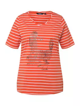 Футболка Ulla Popken, цвет mandarine