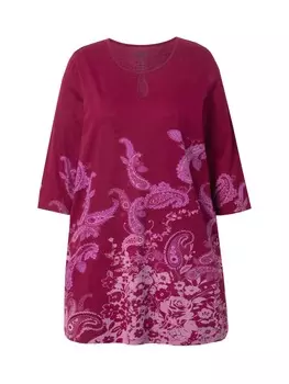 Футболка Ulla Popken, цвет mauve