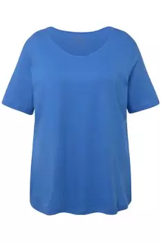 Футболка Ulla Popken, цвет mittelblau