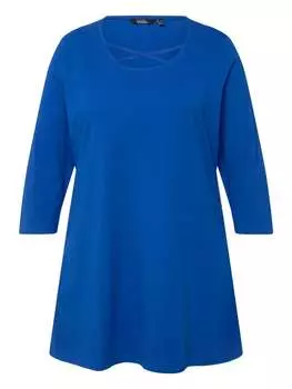 Футболка Ulla Popken, цвет mittelblau