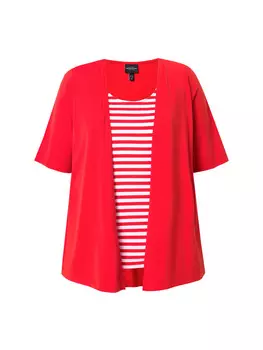 Футболка Ulla Popken, цвет paprikarot