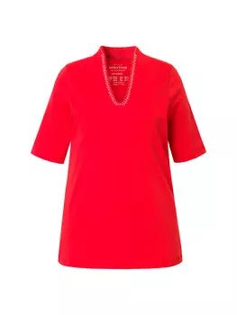 Футболка Ulla Popken, цвет paprikarot