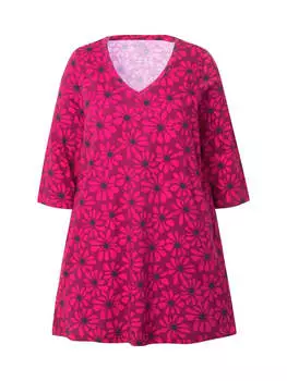 Футболка Ulla Popken, цвет rubin