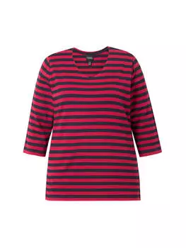 Футболка Ulla Popken, цвет rubinrot