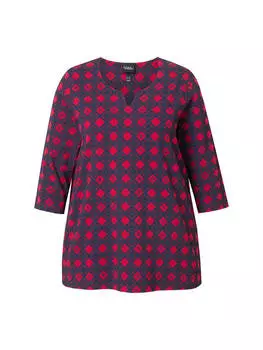 Футболка Ulla Popken, цвет rubinrot