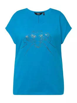 Футболка Ulla Popken, цвет saphirblau