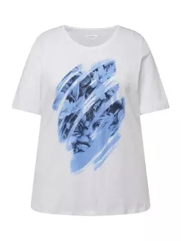 Футболка Ulla Popken, цвет schneewei