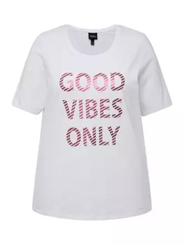 Футболка Ulla Popken, цвет schneewei