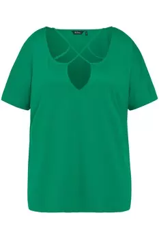 Футболка Ulla Popken, цвет smaragdgrn