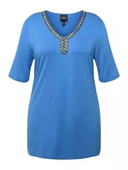 Футболка Ulla Popken, цвет stahlblau