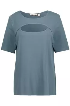 Футболка Ulla Popken, цвет taubenblau
