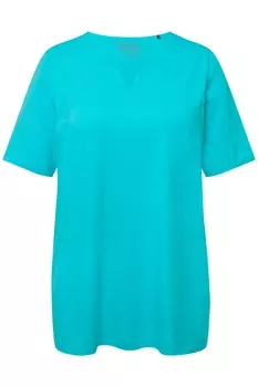 Футболка Ulla Popken, цвет tiefes aqua