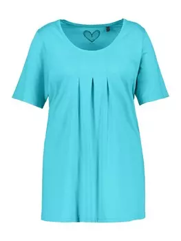 Футболка Ulla Popken, цвет tiefes aqua
