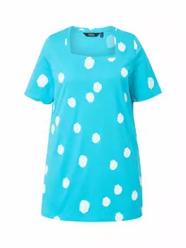 Футболка Ulla Popken, цвет tiefes aqua