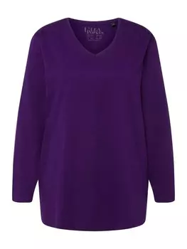 Футболка Ulla Popken, цвет tiefes violett
