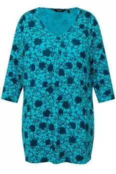Футболка Ulla Popken, цвет tintenblau
