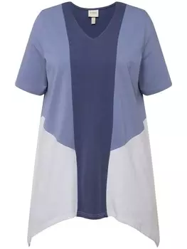 Футболка Ulla Popken, цвет tintenblau