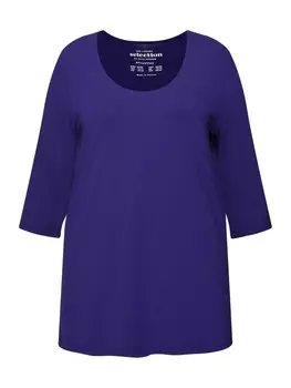 Футболка Ulla Popken, цвет tintenblau