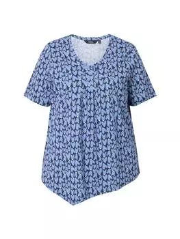 Футболка Ulla Popken, цвет tintenblau