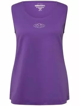 Футболка Ulla Popken, цвет violett
