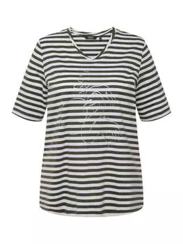 Футболка Ulla Popken, цвет waldgrn