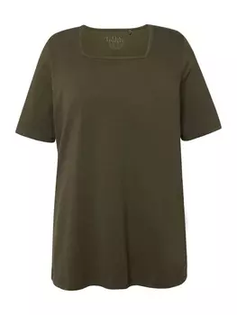 Футболка Ulla Popken, цвет waldgrn