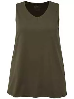 Футболка Ulla Popken, цвет waldgrn